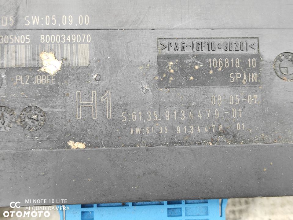 BMW E87 E90 E91 Moduł Komfortu 9134479 - 2