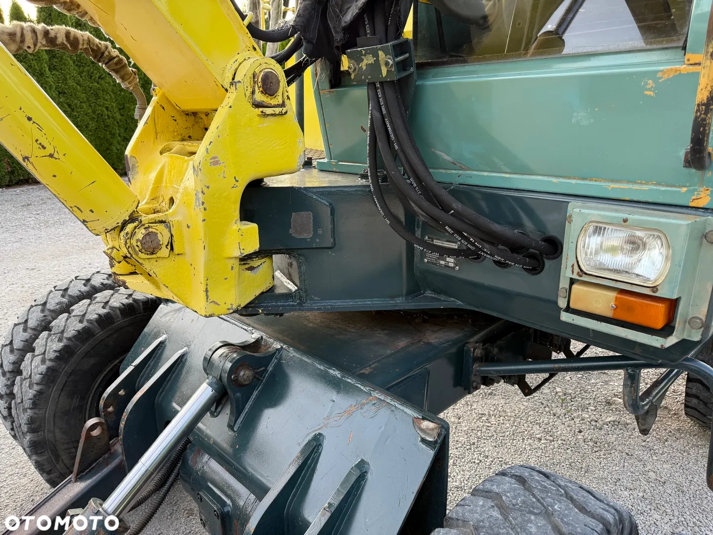 Yanmar B50W KOPARKA KOŁOWA/ 5 TON / MAŁE GABARYTY / BARDZO ZWROTNA / ZADBANA Z NIEMIEC / PIĘKNY STAN / ORYGINAŁ / B 50 W B75 B95 B110 / 70 75 80 90 100 110 / 308 310 / TEREX TW - 30
