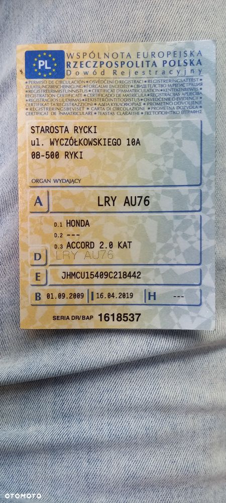 Honda Accord 2.0 Lifestyle - 12
