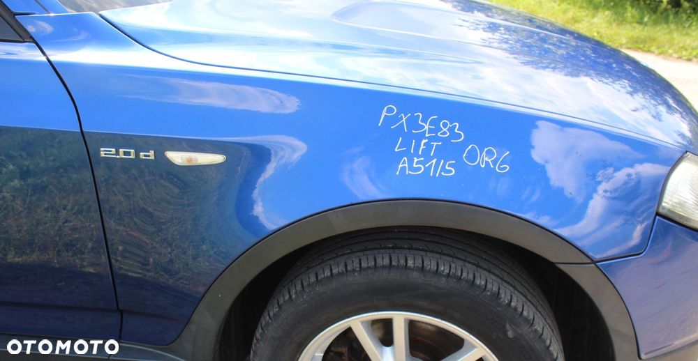 BŁOTNIK PRAWY PRZÓD BMW X3 E83 A51 MONTEGO