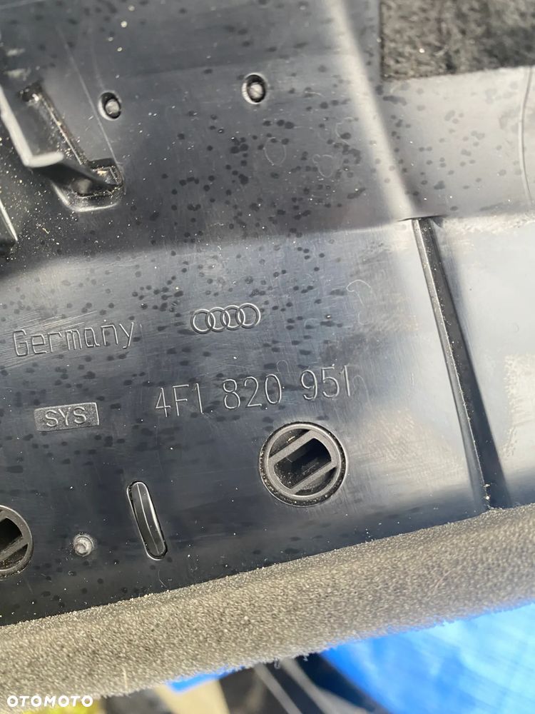 AUDI A6 C6 KRATKI NAWIEWU, LISTWY DEKORY KOMPLET 4F1820901D 4F1820951  4F0819203C  4F1820902D  4F1853190 - 9