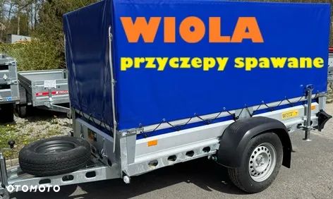 Wiola 252x132 mocna spawana przyczepa 1 oś - 11