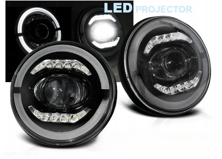REFLEKTORY FUL LED JEEP WRANGLER PATROL PAJERO TROOPER MAZDA 323 RX7 MX5 - 1