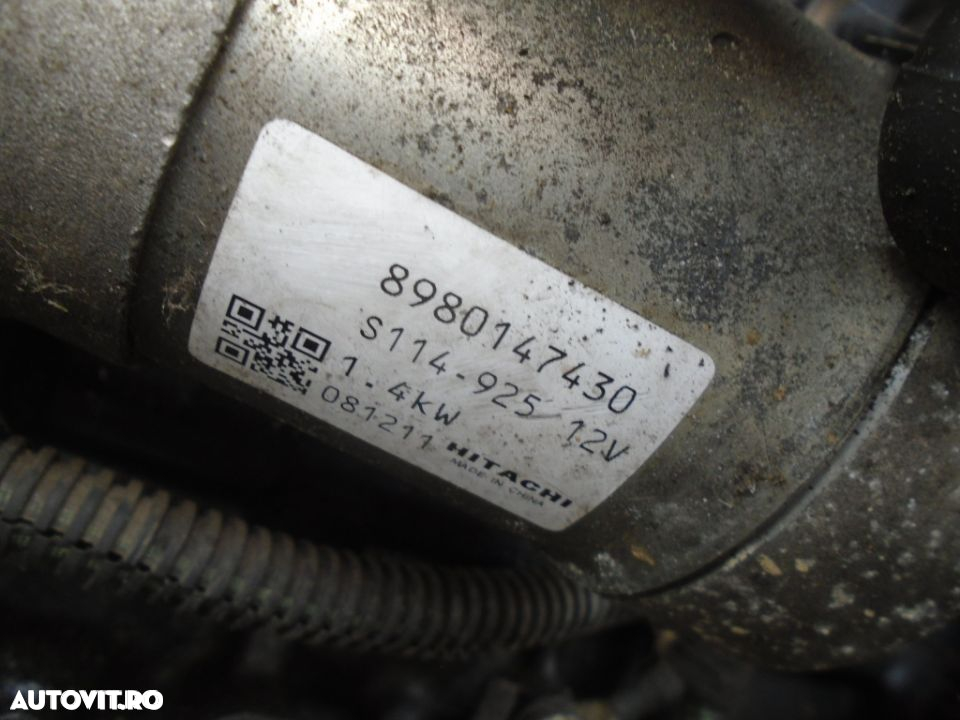Electromotor Opel Zafira B 1.7 CDTI din 2010 - 2
