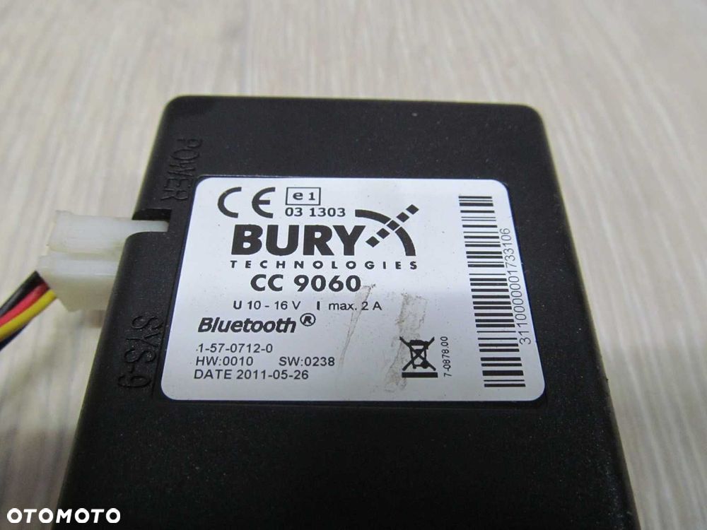 DUCATO BOXER JUMPER ZESTAW GLOSNOMOWIACY BLUETOOTH BURY CC 9060 - 8