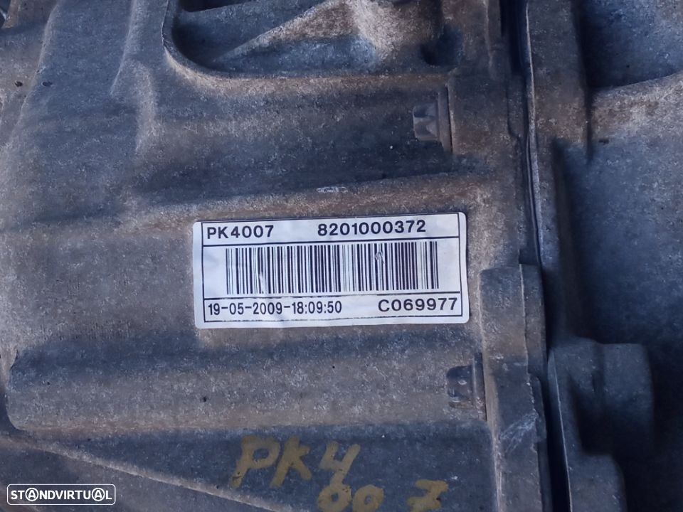 Caixa de 6 velocidades Renault Laguna 2.0 DCi REF: PK4 007 (M9R) - 5