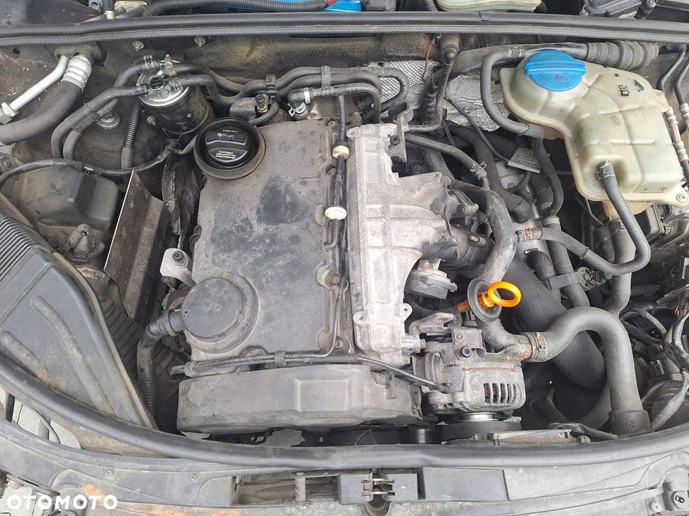 SILNIK DIESEL + UKŁAD WTRYSKOWY + TURBINA AUDI A4 B7 BLB 2.0 TDI - 1
