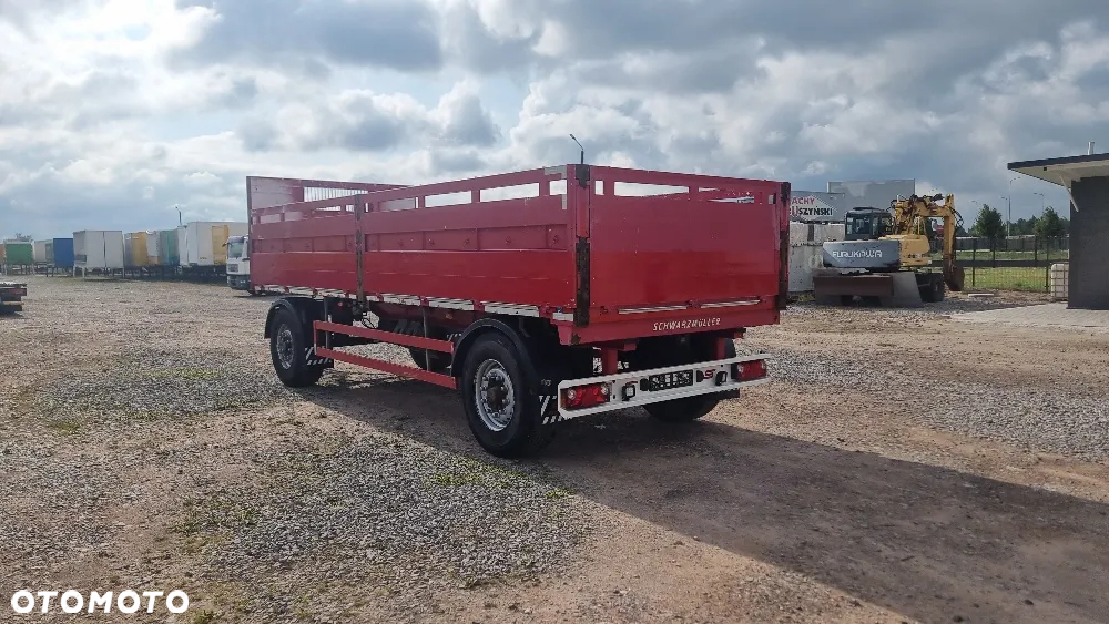 Schwarzmuller 29.500zł netto PRZYCZEPA 6.80M GRUBA RAMA BUDOWLANKA 2013 ROK ST.BDB MOŻLIWOŚĆ TRANSPORTU - 3