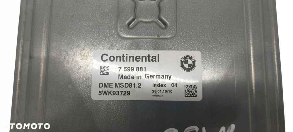 Bmw E90 Lci Zestaw Startowy Komputer Kluczyk Sterownik Cas 2.0I N43 Nr 578 - 5