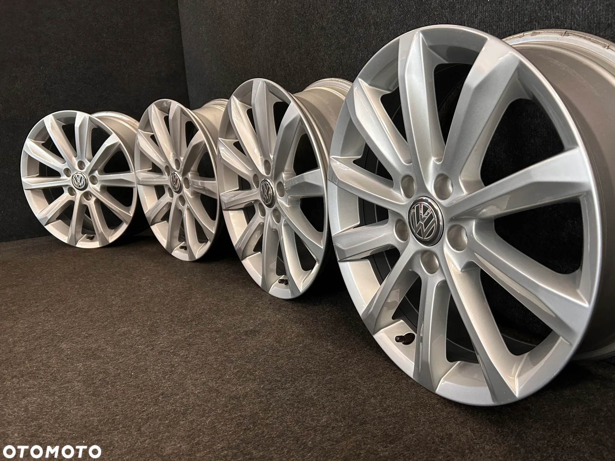 Alufelgi VW Passat B8, B7, Tiguan, Touran 17 cali 5x112 4szt. Ładne! - 2