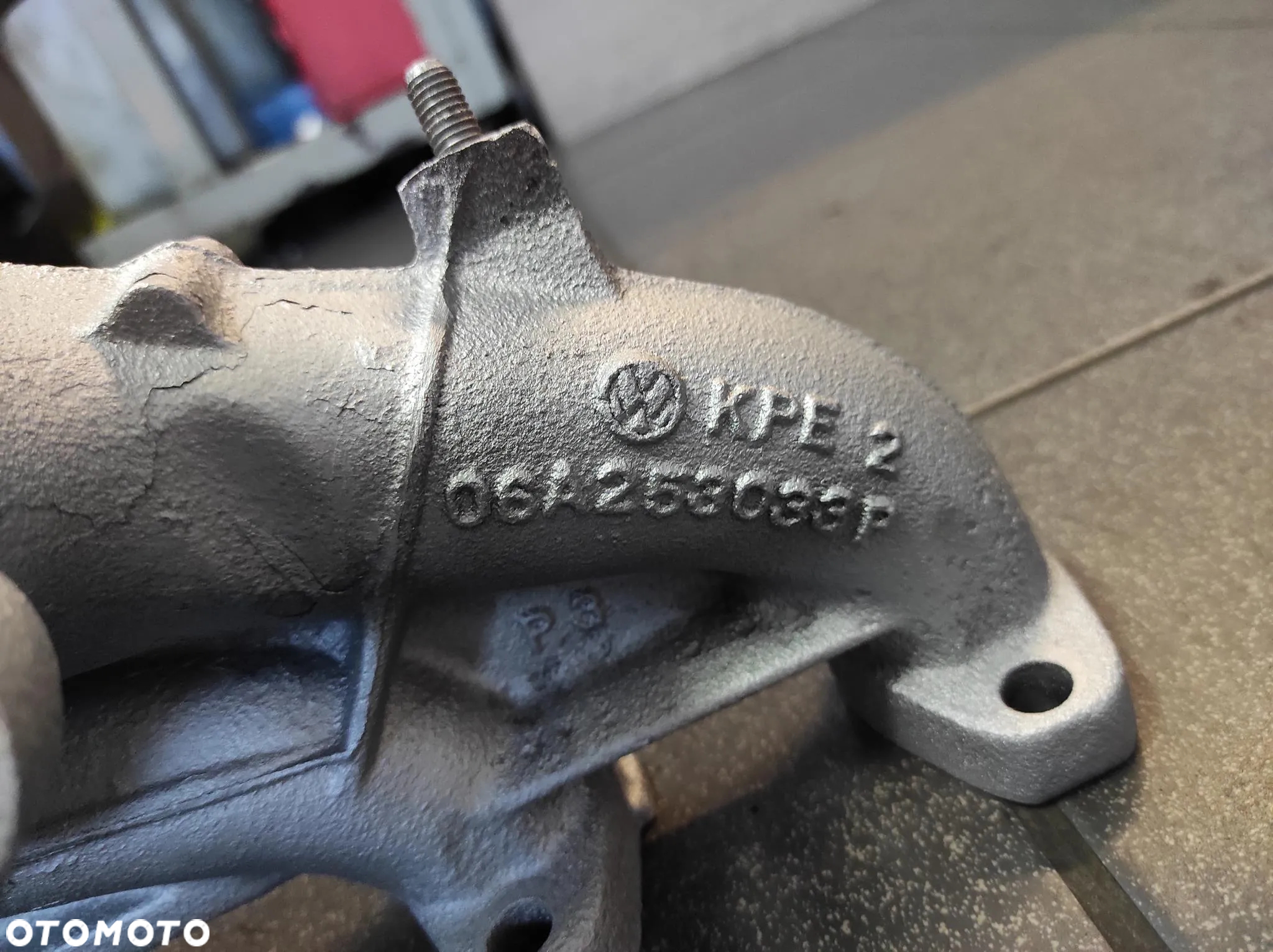 KOLEKTOR WYDECHOWY Z EGR  1.6 MPI 102 BGU BSE 06A253033P VW AUDI SEAT SKODA - 4