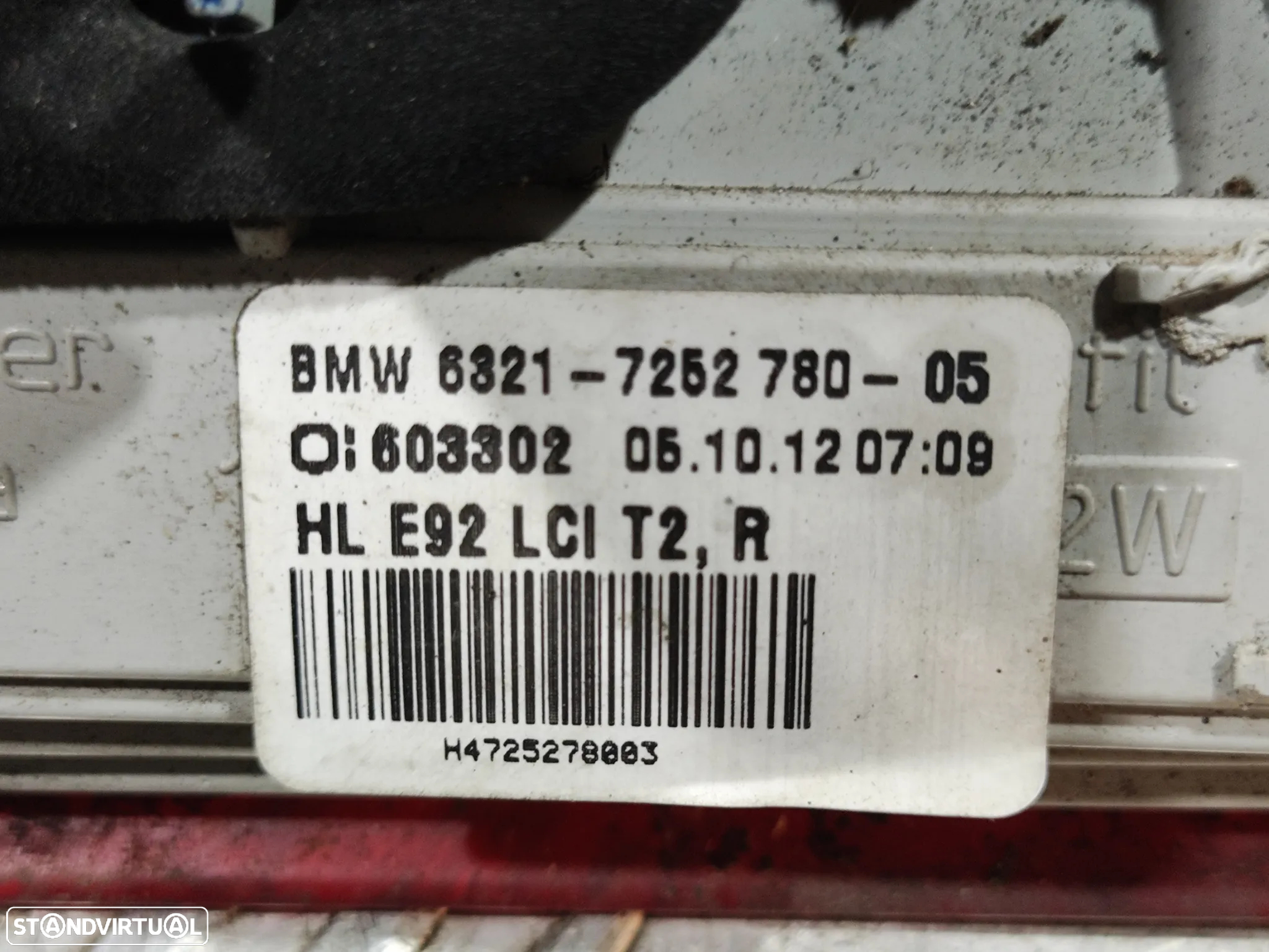 Farolim Farolins Mala esquerdo direito Originais BMW Serie 3 E92 LCI - 8