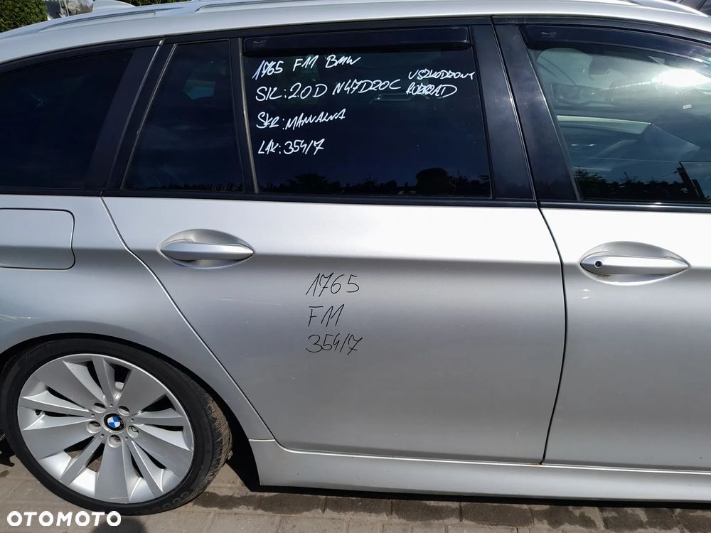 BMW F11 DRZWI PRAWE TYLNE PRAWY TYŁ KOLOR: 354/7 - 1