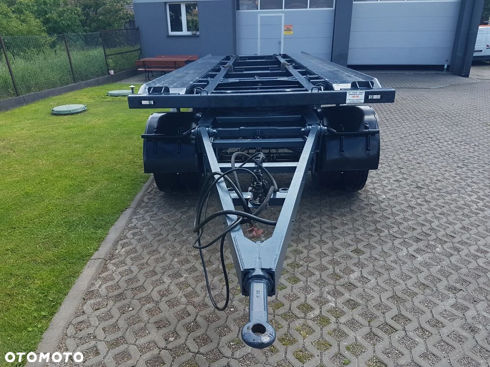 Zaslaw D-659 DO KONTENERÓW HAKOWCA POD KONTENERY 2 OSIE BLIŹNIAKI RESORY - 4