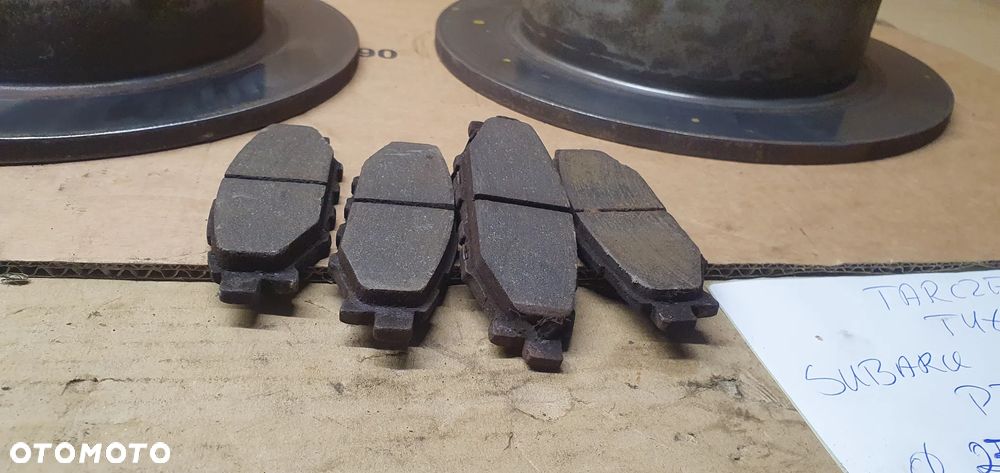Tarcze hamulcowe klocki tył tylne Subaru Legacy IV Lift Outback 2.0 D - 6