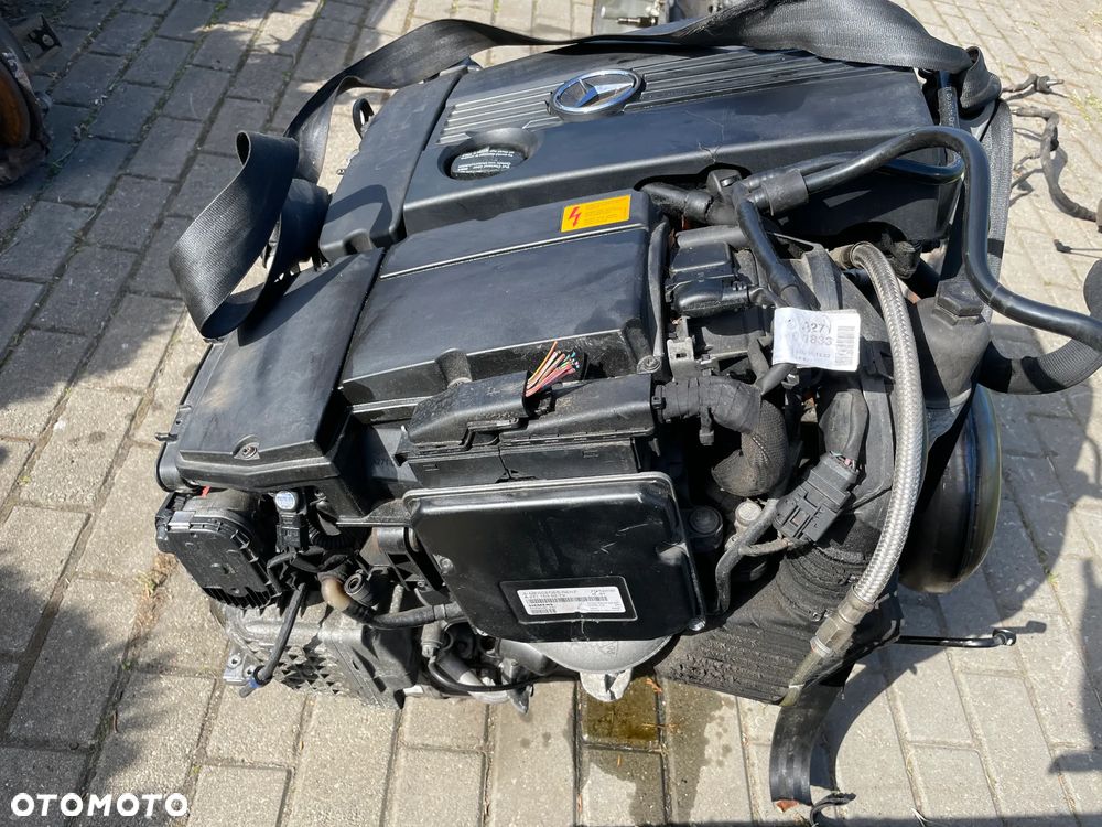 SILNIK KOMPLETNY MERCEDES W203 W211 1,8 KOMPRESSOR Z NIEMCA - 5