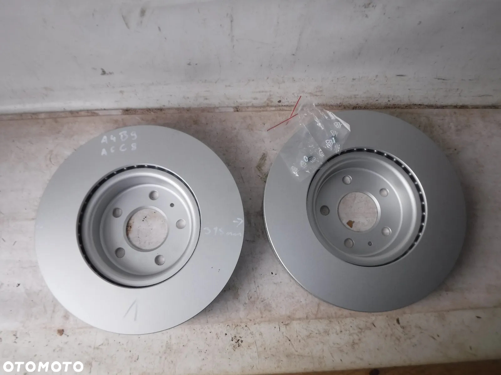 audi a4 b9 a6 c8 q5 tarcze hamulcowe  bosch 318mm nowe - 5