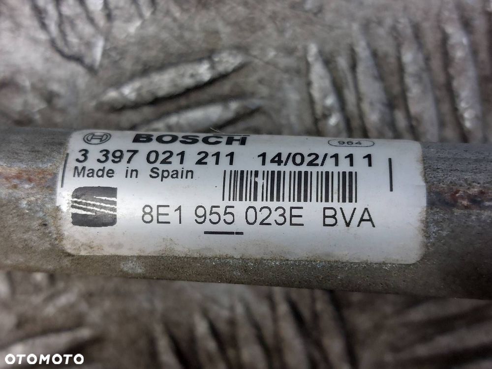 MECHANIZM WYCIERACZEK + SILNICZEK PRZÓD SEAT EXEO I EU 8E1955023E 8E1955119 - 4