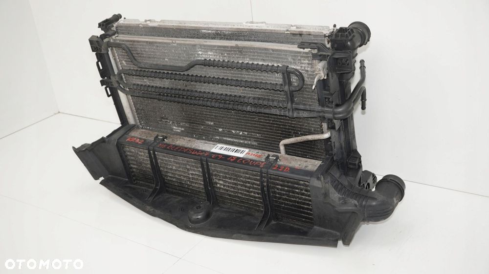 KOMPLET CHŁODNIC MERCEDES W207 COUPE 09-17R 2.2D - 4