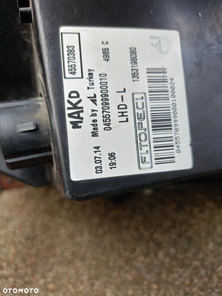 Komplet lampy reflektory Citroen Nemo Fiorino Qubo Bipper - 4