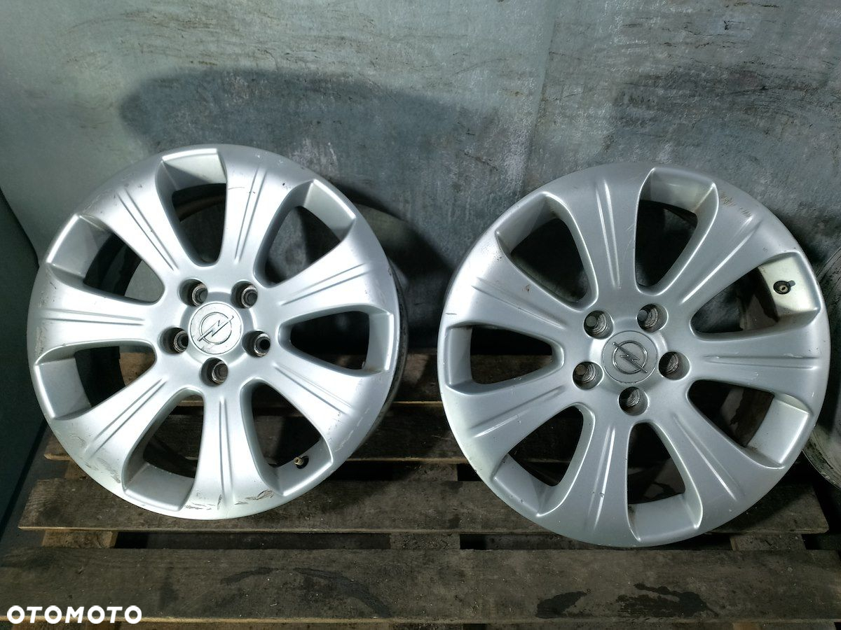 FELGI ALUMINIOWE KOMPLET 17" 5X110 ET39 OPEL VECTRA C 2.2 B 13257341 - 14
