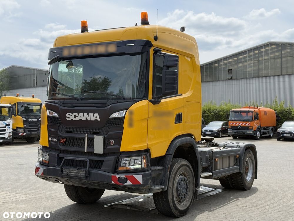 Scania G450 XT 4x4 EURO6 CIĄGNIK SIODŁOWY Z HYDRAULIKĄ WYWROTU