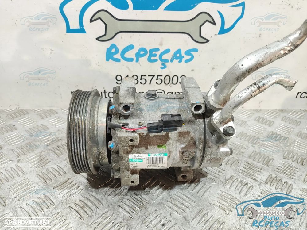 Compressor AC Sanden | Renault | Nissan - 1.5 DCI 110cv 110 cv - 926009865R | SD7V16 - Ar Condicionado - 8