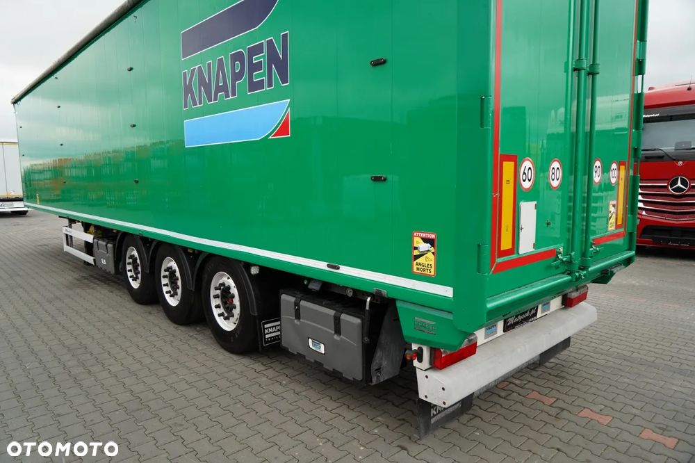 Knapen RUCHOMA PODŁOGA / WALKING FLOOR / 90 m3 / 2021 ROK / OŚ PODNOSZONA / OSIE SAF / ALUFELGI / - 11