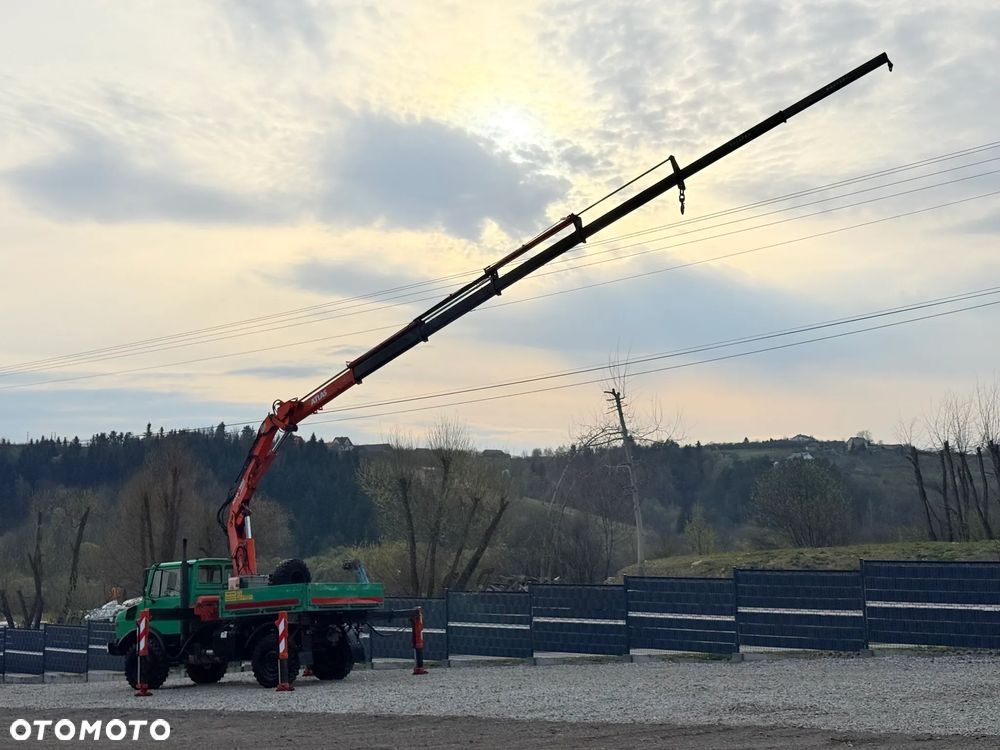 Mercedes-Benz * Mercedes Unimog U 1450 * HDS Atlas 140  * Specjalny * Energetyka * 78.000 km * Bardzo Dobry Stan - 12
