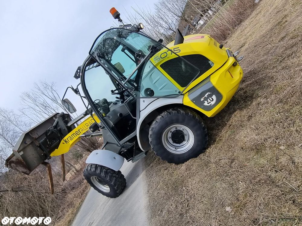 Kramer 5075 Ładowarka kołowa czołowa 353 jak Nowa import Norwegia 2018rok 2500 mtg Oryginał Widły i łyżka silnik Yanmar. Zero luzów i wycieków. Aktualne Badania DEKRA BMWT. Wielka Okazja. Maszyna jak nowa z Salonu. Pochodzi z Gospodarstwa Norweskiego - 18