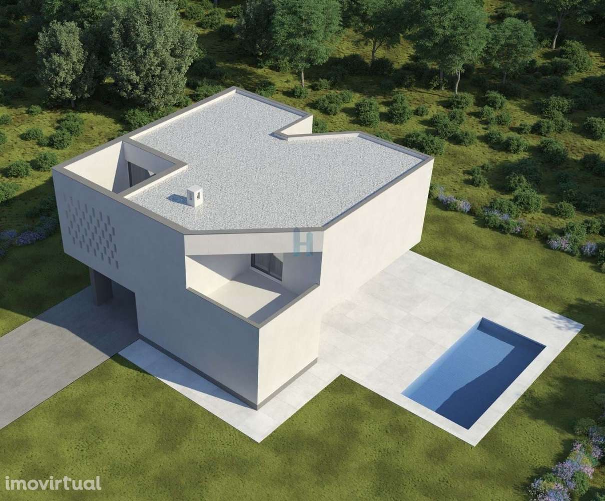 Moradia Nova T3 com Piscina e Jardim - Grande imagem: 2/4