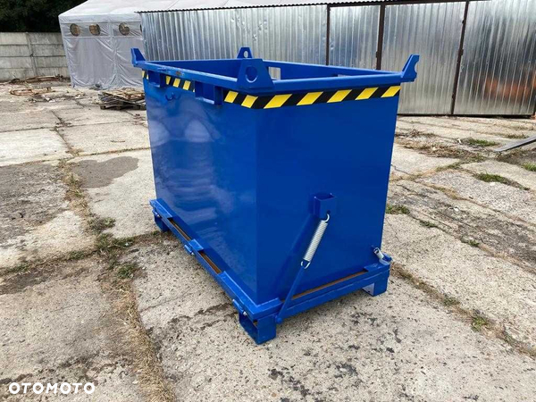 PMDB 1000L Pojemnik Samowyładowczy Do Odpadów Produkcyjnych KONTENER