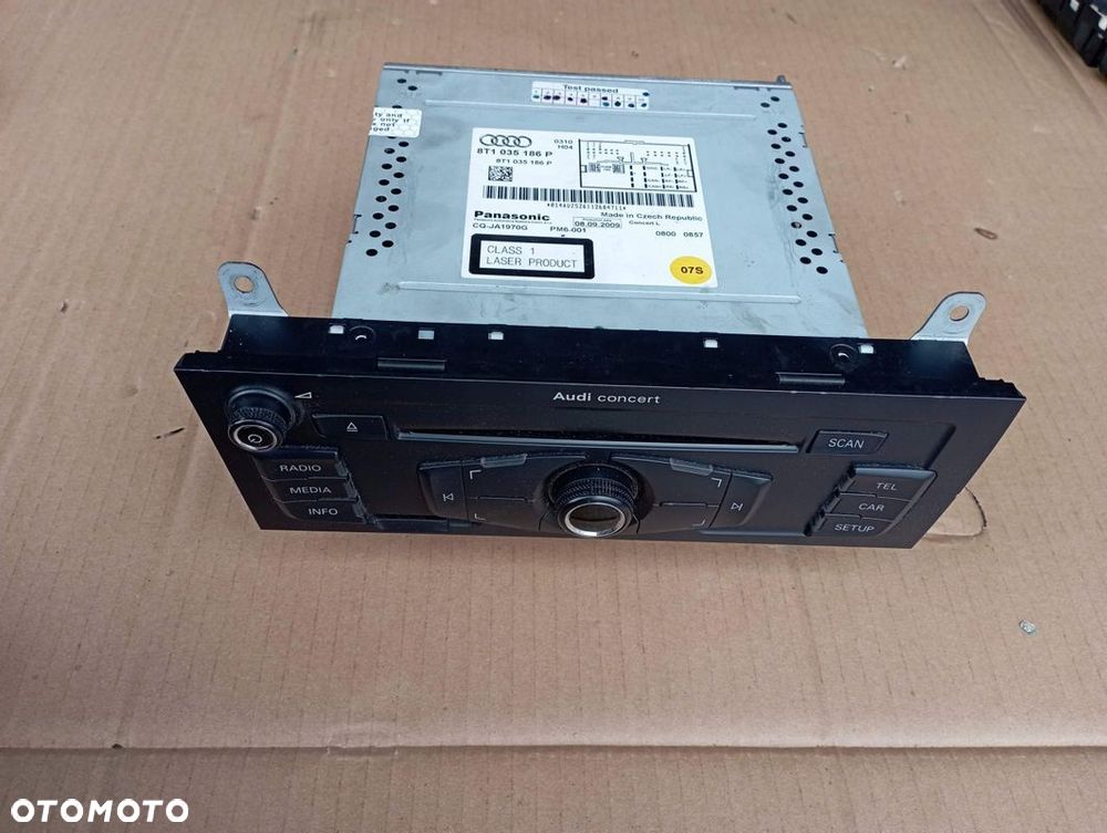 AUDI A5 8T RADIO WYŚWIETLACZ EKRAN 8T0919603E 8T1035186P - 4