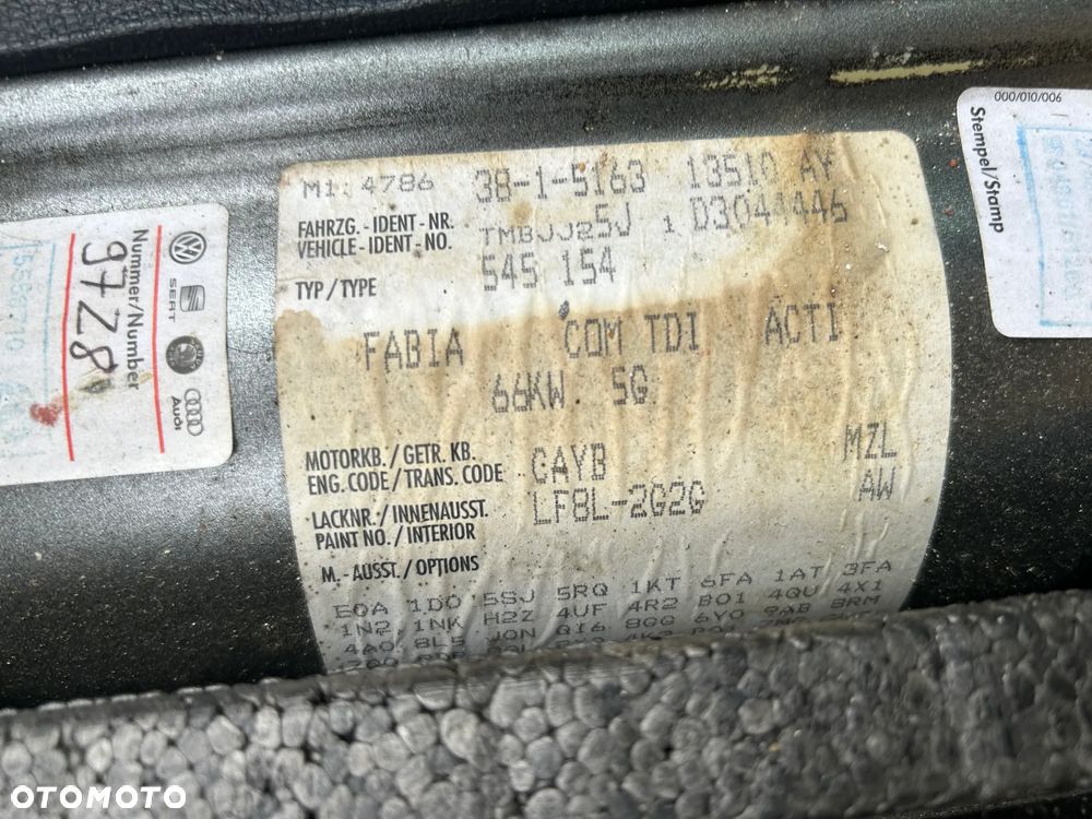 SILNIK KOMPLETNY VW AUDI SEAT SKODA 1.6 TDI CAYB - 2