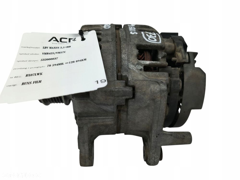 ALTERNATOR LDV Maxus 2.5 CRD 0124325178 - 6