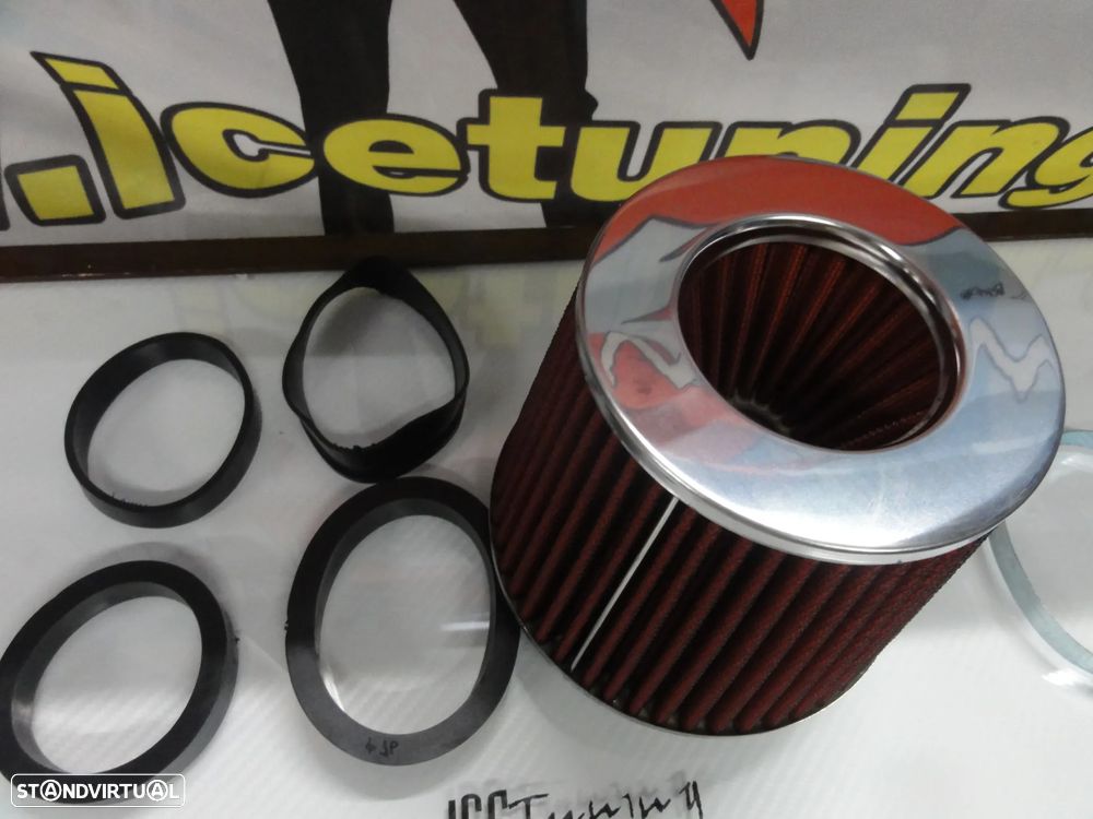 Filtro de ar universal com 60,70,76,84 E 90mm - 8
