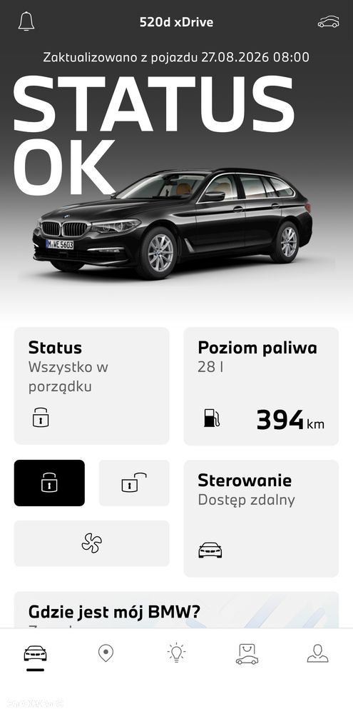 BMW Seria 5 520d xDrive Sport Line sport - 14