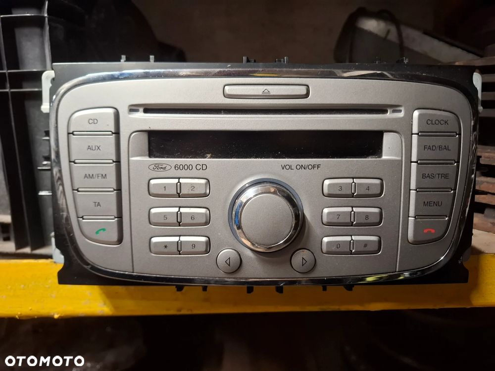RADIO 6000CD FORD MONDEO MK4 FOCUS MK2 DO ROZKODOWANIA SLASK WYSYLKA - 1