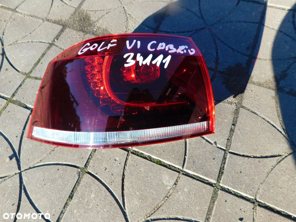 vw volkswagen golf VI cabrio  lampa nr 34111 WYSYŁKA - 1