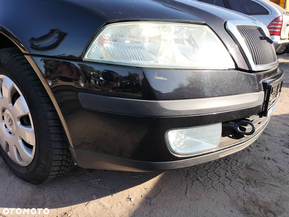 KOMPLETNY PRZÓD MASKA ZDERZAK LAMPA BŁTONIK SKODA OCTAVIA II - 10