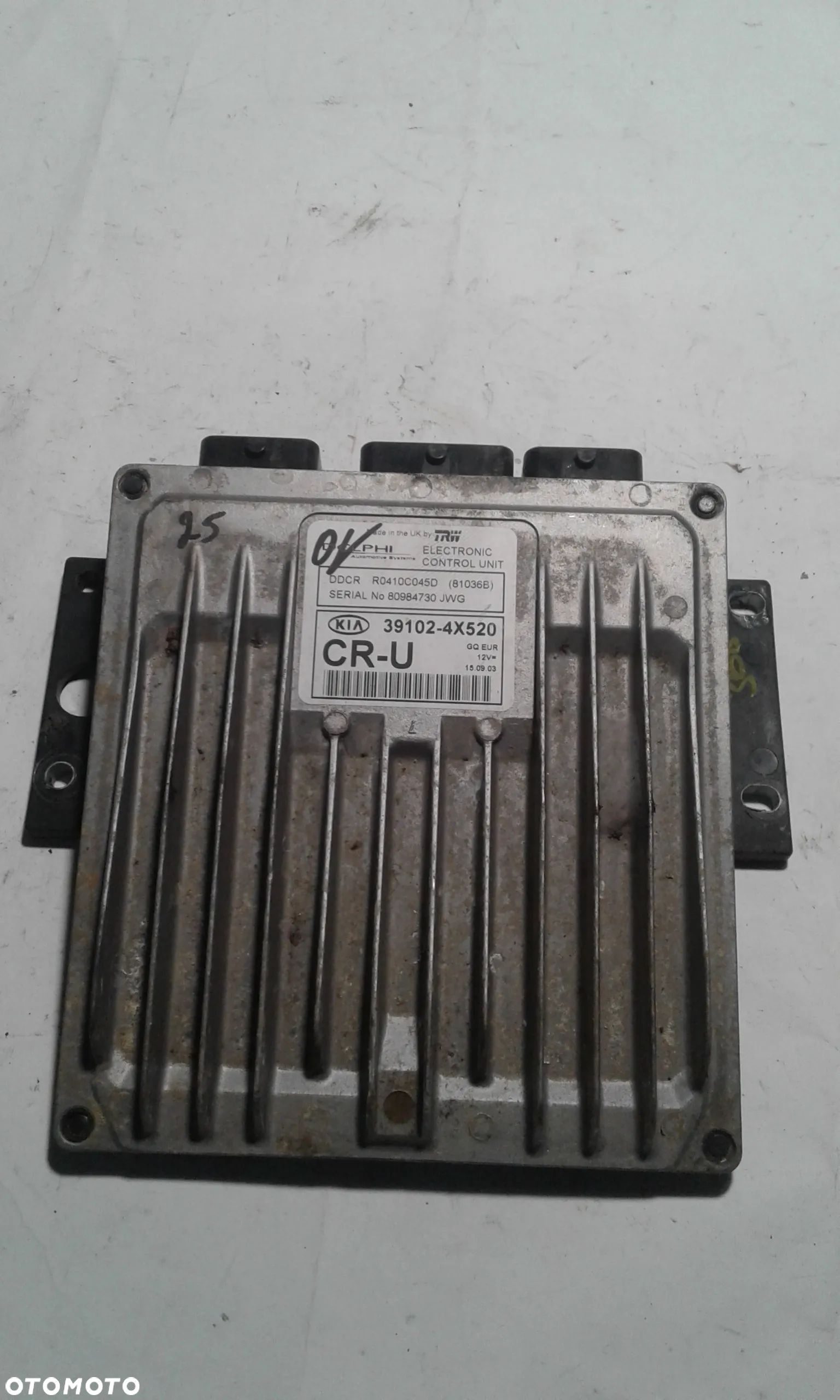 Kia carnival i lift 2.9 crdi komputer sterownik silnika 39102-4x520 - 1