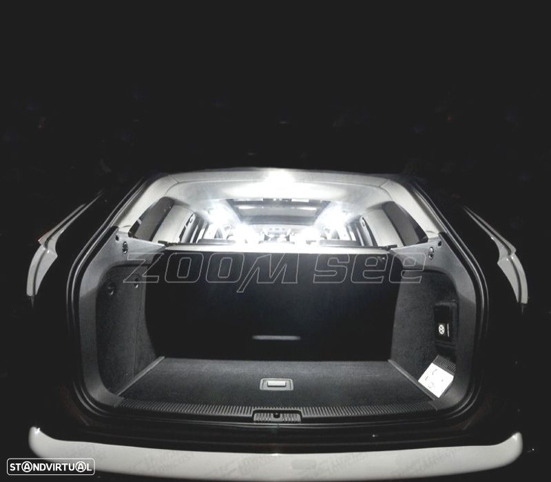 KIT COMPLETO 14 LAMPADAS LED INTERIOR PARA VOLKSWAGEN VW TIGUAN 09-15 - 3