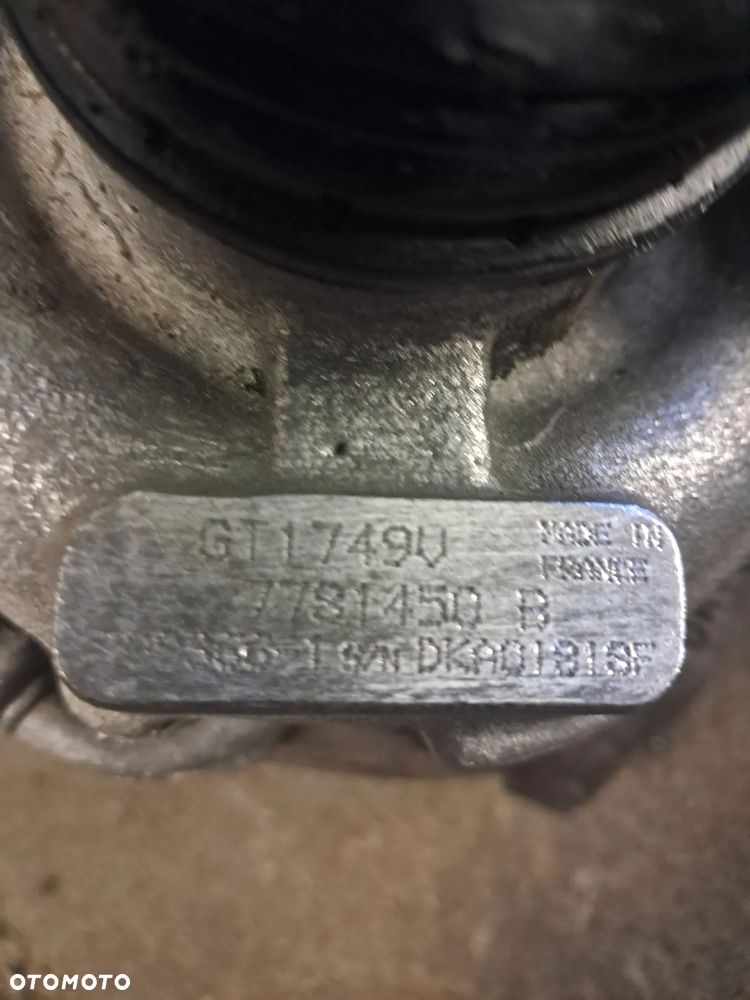 Turbosprężarka Land rover freelander 2.0 td4 GT1749V - 4