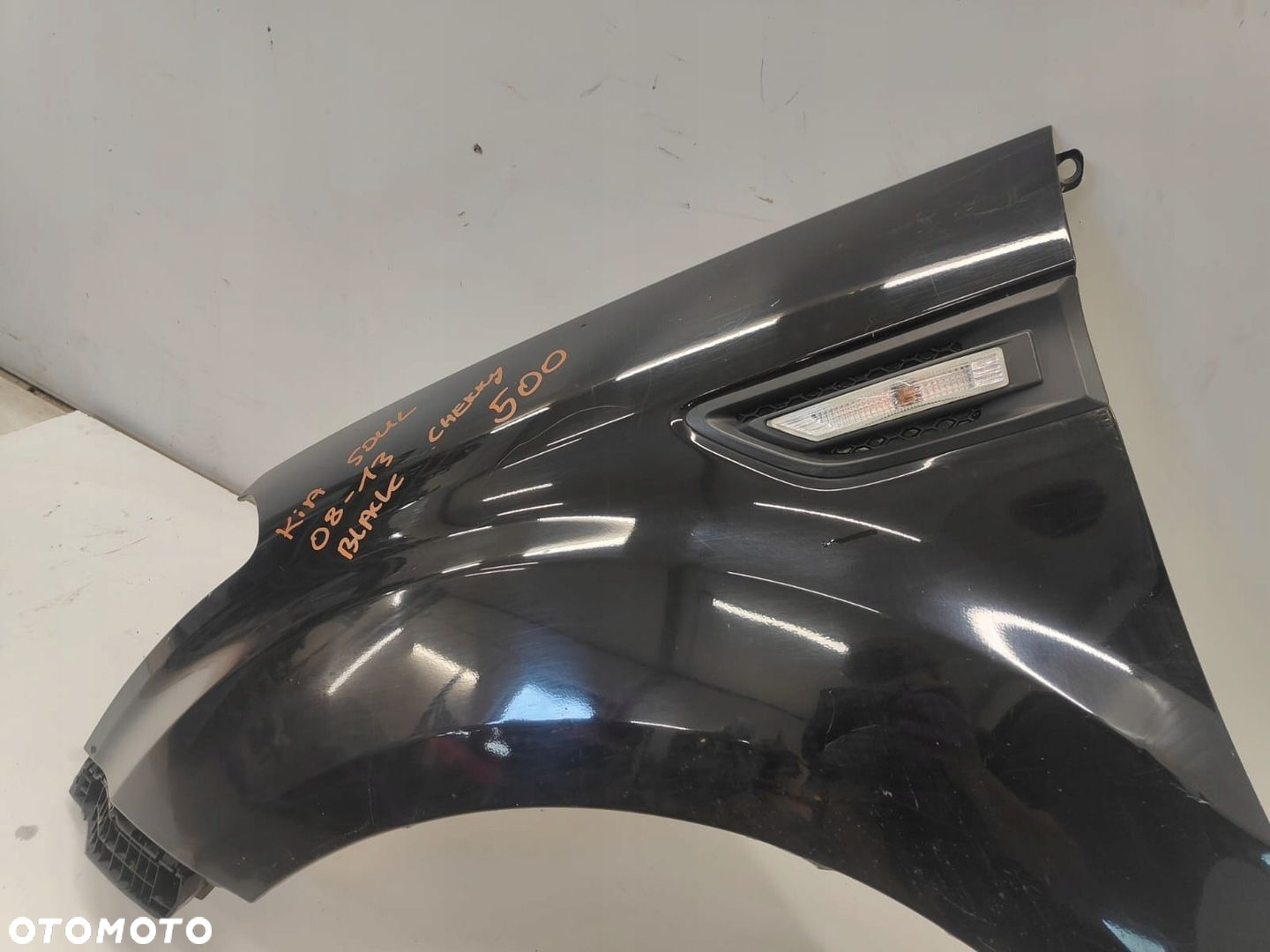 Kia soul I 08-13 BŁOTNIK LEWY PRZÓD PRZEDNI kol black cherry - 5