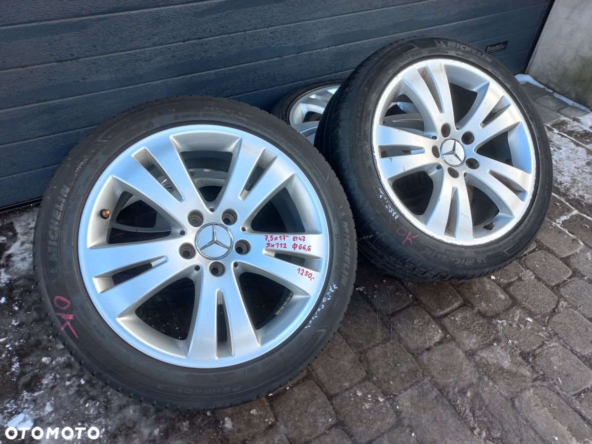 Koła letnie 17" 5x112 do Mercedesa - 2