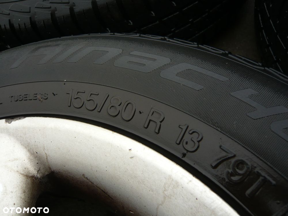 13” - Opony - 155/80 r13 cali - do PANDA Fiat SPARK Chevrolet Combo Inca Caddy jak Riken Debica - stan BDB - GWARANCJA ! + Możliwy MONTAŻ !! - 6