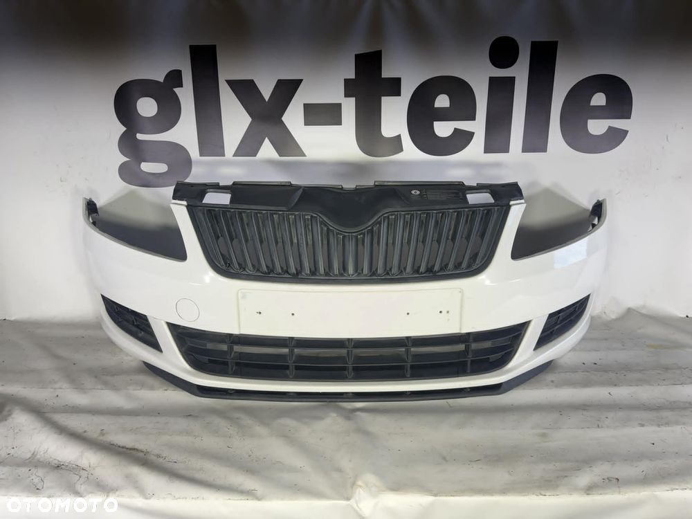 Skoda Fabia II Lift Zderzak Przód Przedni LF9E 2010-2014 5J0807221D - 1