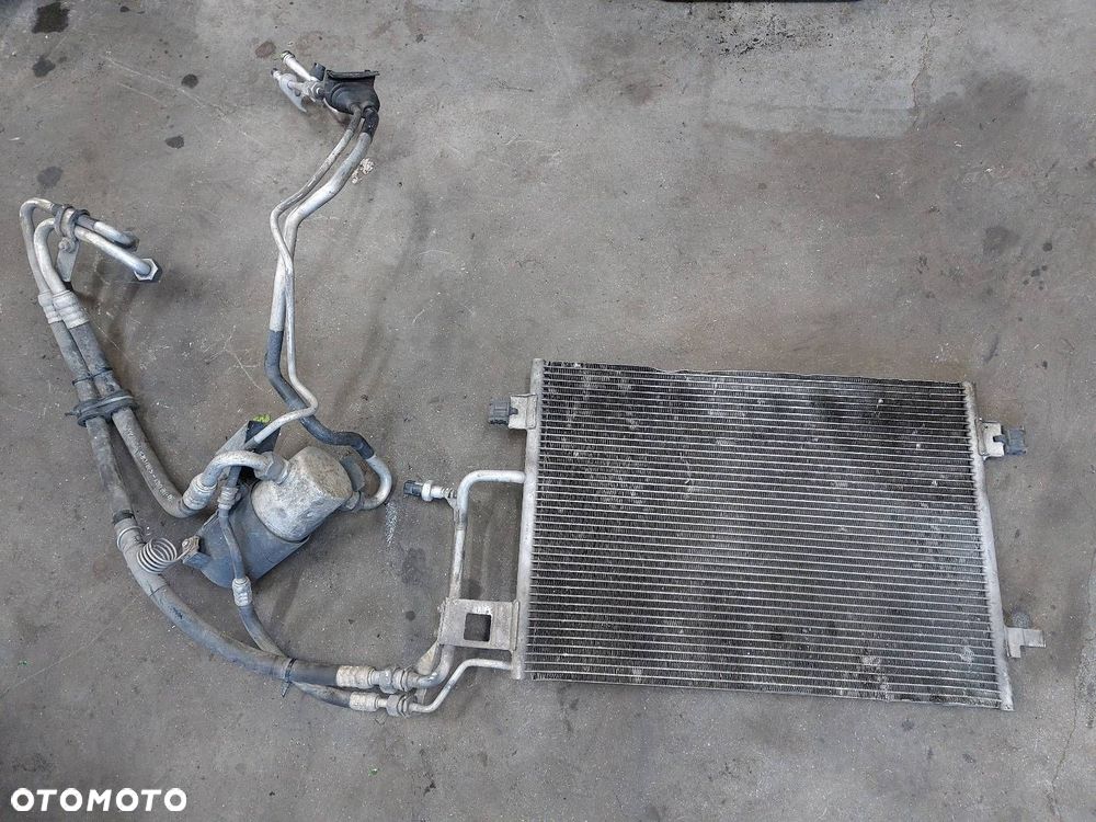 CHŁODNICA KLIMATYZACJI + PRZEWODY AUDI A4 B5 FL - 4