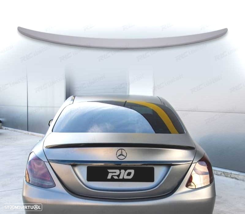 AILERON LIP SPOILER MERCEDES CLASE C W205 SEDAN 14- LOOK AMG - 7