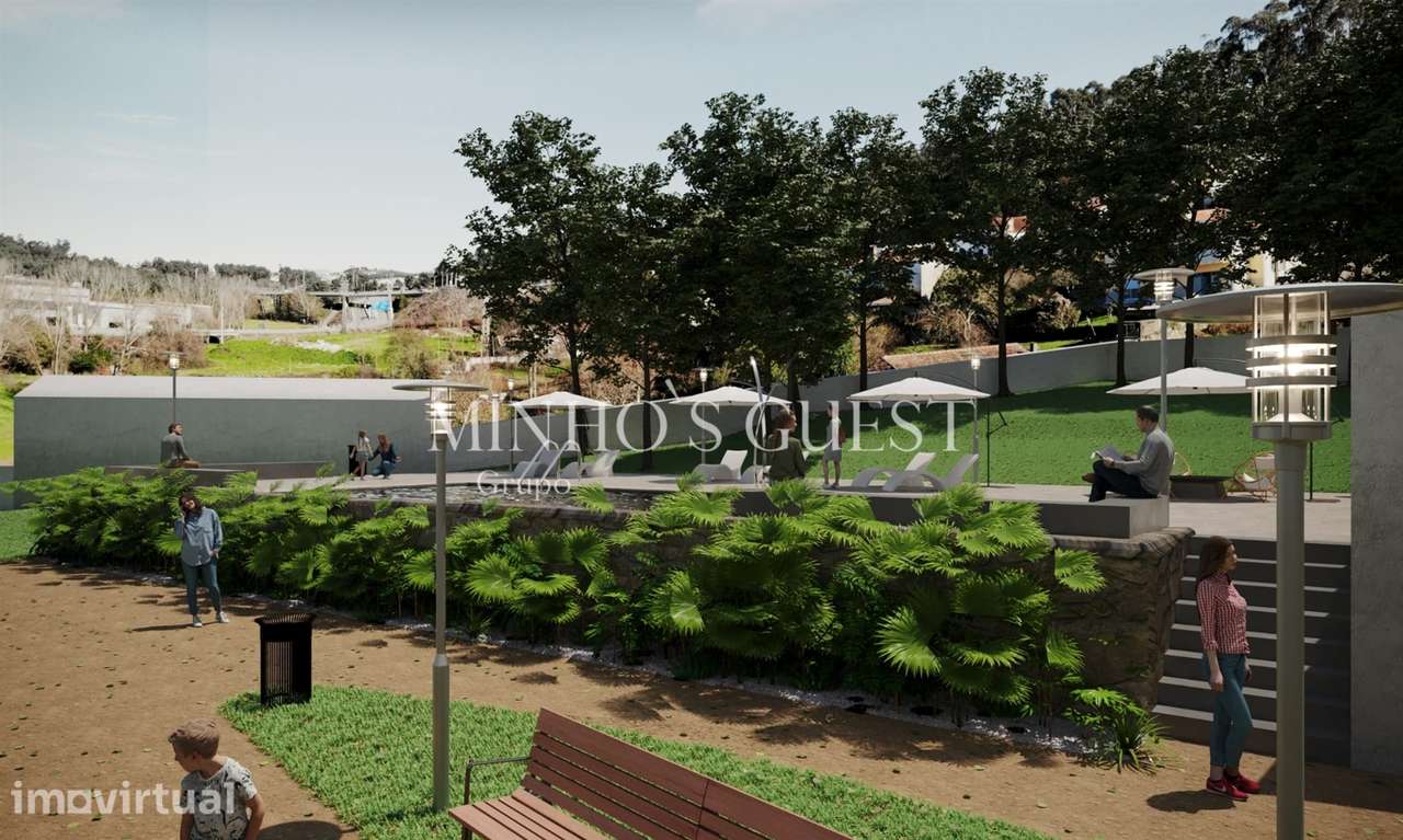 Apartamento T3 Novo em Condomínio Fechado c/ piscina - Celeirós, Braga - Grande imagem: 4/25